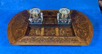 William IV Satinwood & Rosewood Inkstand (6 of 12) William IV Satinwood & Rosewood Inkstand (6 of 12)