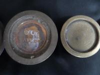 Brass Shop Weights. Ranging from 4 Lb to 1 Oz (4 of 5) Brass Shop Weights. Ranging from 4 Lb to 1 Oz (4 of 5)