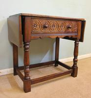 Single Drawer Oak Side Table (5 of 9) Single Drawer Oak Side Table (5 of 9)