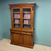 Quality Victorian Mahogany Glazed Antique Bookcase on Cupboard (2 of 9) Quality Victorian Mahogany Glazed Antique Bookcase on Cupboard (2 of 9)