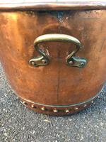 Antique English Copper Rivetted Log Bin (4 of 5) Antique English Copper Rivetted Log Bin (4 of 5)