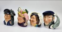 Four Small Royal Doulton Toby Jugs (6 of 16) Four Small Royal Doulton Toby Jugs (6 of 16)