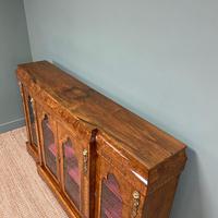 High Quality Victorian Burr Walnut Antique Credenza (9 of 10) High Quality Victorian Burr Walnut Antique Credenza (9 of 10)