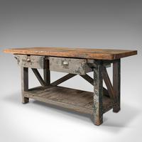 Large Antique Silversmith's Bench, English, Pine, Craftsman's Table, Victorian (3 of 10) Large Antique Silversmith's Bench, English, Pine, Craftsman's Table, Victorian (3 of 10)