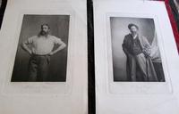 Collection of Victorian Photographic Prints of the Cast  of Trilby 'Play Based on George Du Maurier Novel' (4 of 5)