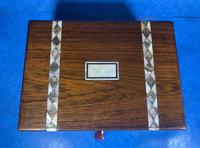 Victorian Rosewood Jewellery Box With Inlay (5 of 15) Victorian Rosewood Jewellery Box With Inlay (5 of 15)