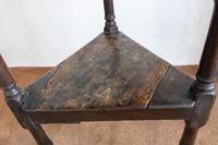 Late 17th or Early 18th Century Cricket Table in Unrestored Condition (7 of 7) Late 17th or Early 18th Century Cricket Table in Unrestored Condition (7 of 7)