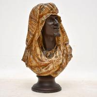 Antique Bronzed Spelter Bust of a Moorish Man (5 of 10) Antique Bronzed Spelter Bust of a Moorish Man (5 of 10)
