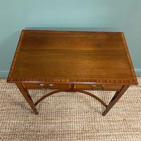Elegant Edwardian Mahogany Antique Writing Table (6 of 7) Elegant Edwardian Mahogany Antique Writing Table (6 of 7)