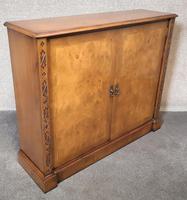Burr Walnut Side Cabinet / Bookcase Iain James Furniture (8 of 8) Burr Walnut Side Cabinet / Bookcase Iain James Furniture (8 of 8)