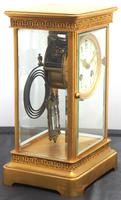Antique French Table Regulator Compensating Pendulum 8 Day 4 Glass Mantel Clock (8 of 13) Antique French Table Regulator Compensating Pendulum 8 Day 4 Glass Mantel Clock (8 of 13)