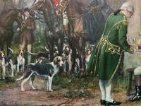 ''Before The Hunt'' Wonderful Large Vintage 18th Century Style Print on Board Picture (6 of 12) ''Before The Hunt'' Wonderful Large Vintage 18th Century Style Print on Board Picture (6 of 12)