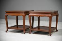 Pair of Chinese Rosewood Side Tables (6 of 13) Pair of Chinese Rosewood Side Tables (6 of 13)