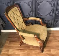 Quality Victorian Walnut Armchair (12 of 14) Quality Victorian Walnut Armchair (12 of 14)