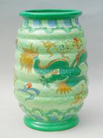 Charlotte Rhead Tube Lined Vase Manchu Dragon Design (4 of 9) Charlotte Rhead Tube Lined Vase Manchu Dragon Design (4 of 9)
