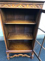Antique Slim Glazed Oak Bookcase (3 of 11) Antique Slim Glazed Oak Bookcase (3 of 11)