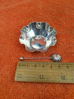 Antique Sterling Silver Hallmarked Salts & Matching Spoon 1897 E G (7 of 8) Antique Sterling Silver Hallmarked Salts & Matching Spoon 1897 E G (7 of 8)
