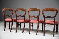 4 Mahogany Balloon Back Dining Chairs (12 of 12) 4 Mahogany Balloon Back Dining Chairs (12 of 12)