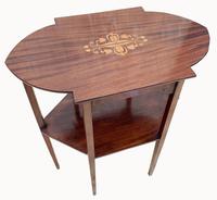 Superb Stylish Art Nouveau Mahogany Side Table (7 of 7) Superb Stylish Art Nouveau Mahogany Side Table (7 of 7)