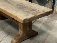 Superb Very Rustic French Oak Bleached Oak Farmhouse Dining Table (7 of 32) Superb Very Rustic French Oak Bleached Oak Farmhouse Dining Table (7 of 32)