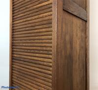 Antique French Tall Filing Cabinet Tambour Roller Shutter (5 of 10) Antique French Tall Filing Cabinet Tambour Roller Shutter (5 of 10)