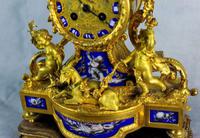 Fine Ormolu Porcelain Cherub Mantle Clock (6 of 10) Fine Ormolu Porcelain Cherub Mantle Clock (6 of 10)