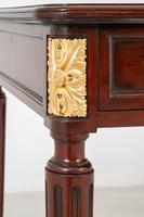 Very Good Quality French Mahogany 2 Drawer Side Table (6 of 11) Very Good Quality French Mahogany 2 Drawer Side Table (6 of 11)