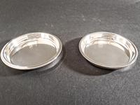Pair of Asprey Silver Coasters (2 of 4) Pair of Asprey Silver Coasters (2 of 4)