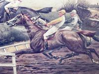 Victorian Coloured Lithograph Horse Race Grand National by Godfrey Douglas Giles (3 of 37) Victorian Coloured Lithograph Horse Race Grand National by Godfrey Douglas Giles (3 of 37)