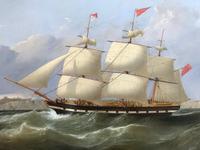 Oil Painting 'the Acadia off Dover' Samuel Walters 1811 - 1882 (6 of 6) Oil Painting 'the Acadia off Dover' Samuel Walters 1811 - 1882 (6 of 6)