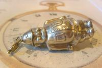 Antique Pocket Watch Chain Fob 1890s Victorian Silver Nickel Policemen Fob (2 of 10) Antique Pocket Watch Chain Fob 1890s Victorian Silver Nickel Policemen Fob (2 of 10)