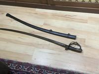 Sabre & Scabbard 1840’s USA Calvary Sword, Rare Sabre (13 of 18) Sabre & Scabbard 1840’s USA Calvary Sword, Rare Sabre (13 of 18)
