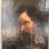 Antique Georgian oil painting portrait of dark haired bearded gentleman (8 of 11) Antique Georgian oil painting portrait of dark haired bearded gentleman (8 of 11)