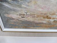 Oil on Canvas Cornish Sea View Listed Artist Dora Johns 1966 (2 of 10) Oil on Canvas Cornish Sea View Listed Artist Dora Johns 1966 (2 of 10)