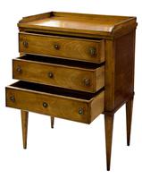 Continental Fruitwood Small Chest of Drawers (3 of 7) Continental Fruitwood Small Chest of Drawers (3 of 7)