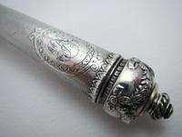 Superb Antique French Solid Sterling Silver Hallmarked Fish Server, Serving Knife, 19th Century (5 of 13) Superb Antique French Solid Sterling Silver Hallmarked Fish Server, Serving Knife, 19th Century (5 of 13)