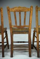 Set of 4 Rustic Kitchen Chairs (5 of 7) Set of 4 Rustic Kitchen Chairs (5 of 7)