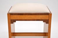 Art Deco Period Burr Maple & Walnut Stool (7 of 8) Art Deco Period Burr Maple & Walnut Stool (7 of 8)
