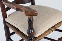 18th Century English Elm Ladder-Back Carver Chair (10 of 11) 18th Century English Elm Ladder-Back Carver Chair (10 of 11)