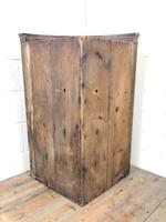 Antique Oak Bow Front Corner Cupboard (8 of 8) Antique Oak Bow Front Corner Cupboard (8 of 8)