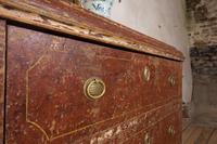 18th Century Gustavian Original Painted Commode - Red (8 of 15) 18th Century Gustavian Original Painted Commode - Red (8 of 15)