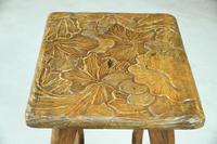 Liberty Carved Japanese Side Table (7 of 12) Liberty Carved Japanese Side Table (7 of 12)