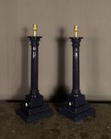 Tall Impressive Pair of French Ceramic Table Lamps (2 of 6) Tall Impressive Pair of French Ceramic Table Lamps (2 of 6)