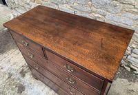 Antique Oak Chest of Drawers with Crossbanded Edge (12 of 17) Antique Oak Chest of Drawers with Crossbanded Edge (12 of 17)