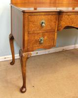 Antique Burr Walnut, Triple Mirror Shaped Dressing Table (8 of 12) Antique Burr Walnut, Triple Mirror Shaped Dressing Table (8 of 12)