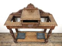 Antique Victorian Carved Oak Hall Stand (4 of 14) Antique Victorian Carved Oak Hall Stand (4 of 14)
