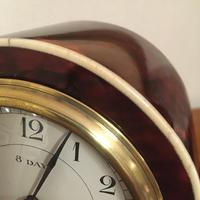 Faux Tortoiseshell Art Deco Mantel Clock (2 of 7) Faux Tortoiseshell Art Deco Mantel Clock (2 of 7)