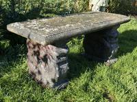Old Weathered Oriental Cast Garden Bench, with Dragons (8 of 11) Old Weathered Oriental Cast Garden Bench, with Dragons (8 of 11)