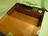 Quality Fully Brass Bound Rosewood Writing Box. Many Features. C1875 (7 of 16) Quality Fully Brass Bound Rosewood Writing Box. Many Features. C1875 (7 of 16)