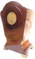 Edwardian Tulip shaped 8-Day Mantel Clock English Mahogany Inlaid Striking Mantle Clock Magnificent Size (5 of 11) Edwardian Tulip shaped 8-Day Mantel Clock English Mahogany Inlaid Striking Mantle Clock Magnificent Size (5 of 11)